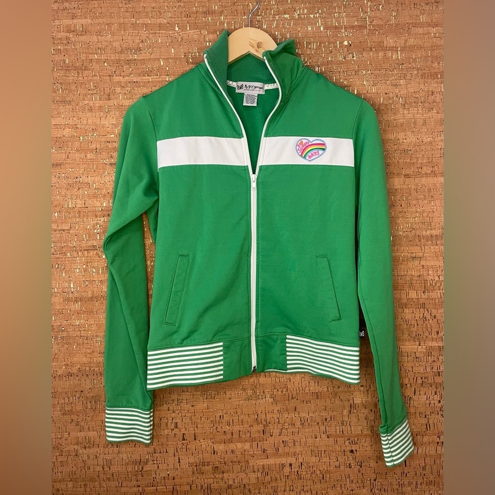 Self Esteem Green and White Jacket